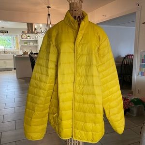Puffer jacket 2X Yellow